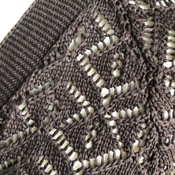 Jones New York Collection crochet cardigan Size L - Picture 4 of 5